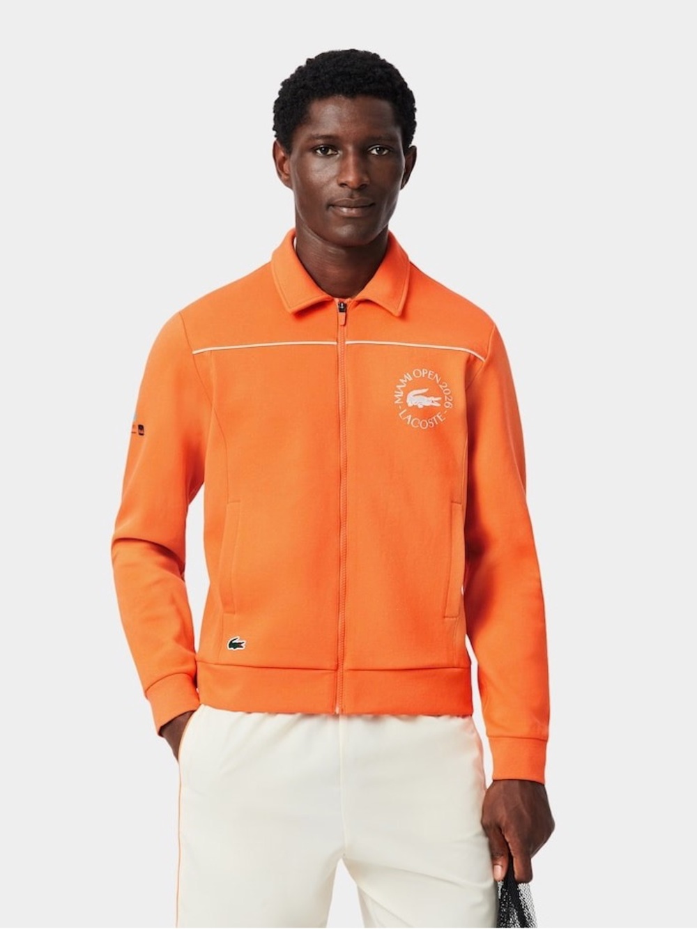 NWT 🎾 Lacoste Orange Miami Open 2026 Zip Jacket size S
